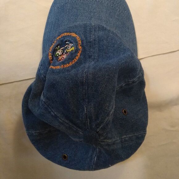 Vintage Power Puff Girls Denim Strap Back Hat - Picture 4 of 10